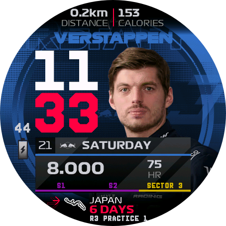 F1 2026 watch face preview 6