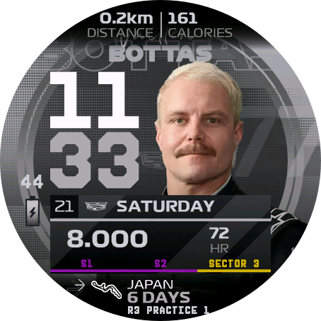 F1 2026 watch face preview 13