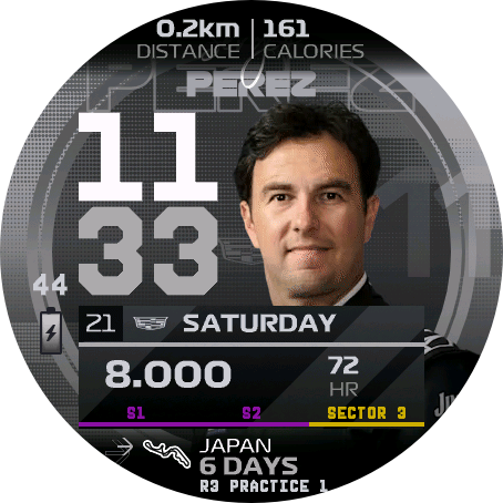 F1 2026 watch face preview 14