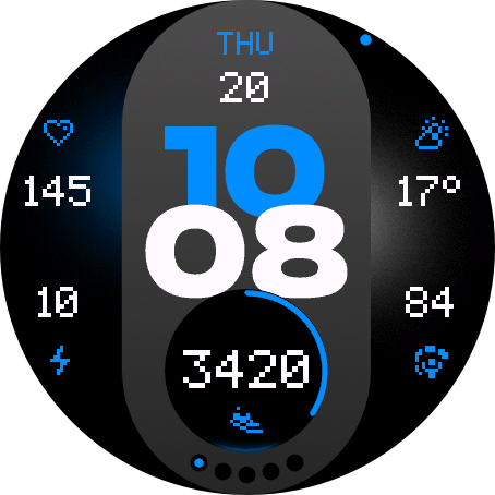 NXT.01 PRO watch face preview 4