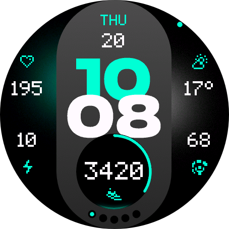 NXT.01 PRO watch face preview 1