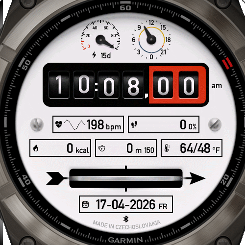 Retro Watt watch face preview 1