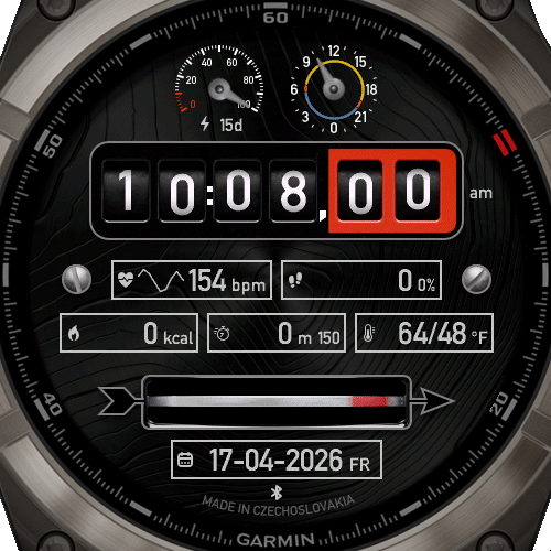 Retro Watt watch face preview 2