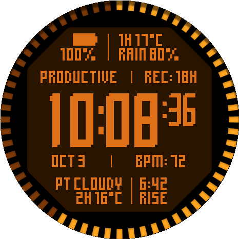 Ashborn Origin watch face preview 4