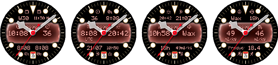 Representative Crosswind date and time data fields