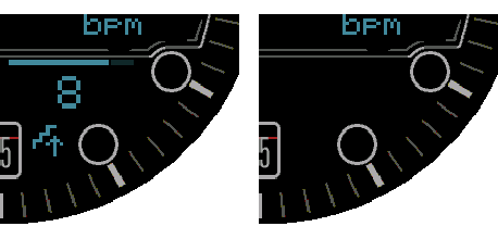 Crosswind AOD bottom-right field enabled and disabled