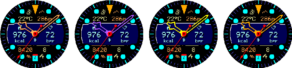 Crosswind MIP hand colors nine through twelve