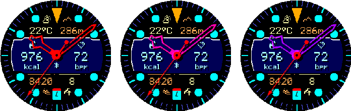 Crosswind MIP hand colors thirteen through fifteen