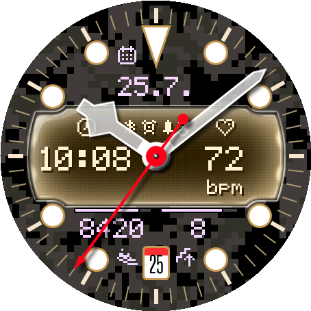 Crosswind watch face preview 4