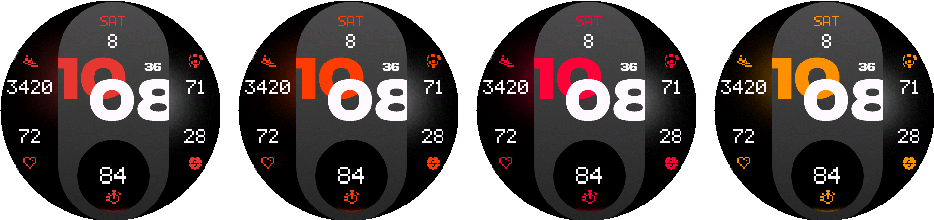 NXT.01 Modernist PRO — Accent colors 9–12.
