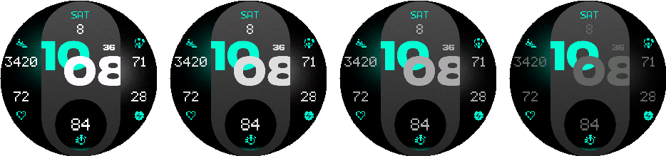 NXT.01 Modernist PRO — Value colors 1–4.