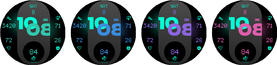 NXT.01 Modernist PRO — Value colors 9–12.