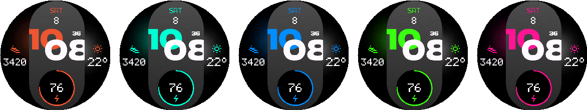NXT.01 Modernist PRO — 454×454 colors with 1+1 fields.