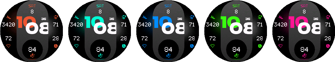 NXT.01 Modernist PRO — 454×454 colors with 2+2 fields.
