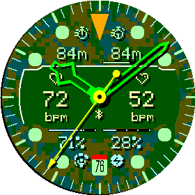 Crosswind MIP watch face preview 6