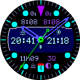 Crosswind MIP watch face preview 3