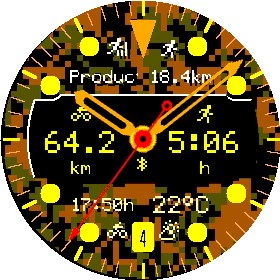 Crosswind MIP watch face preview 7