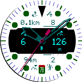 Crosswind MIP watch face preview 9