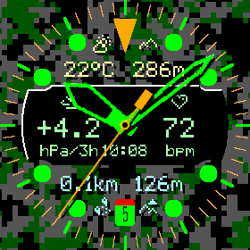 Crosswind MIP watch face preview 1