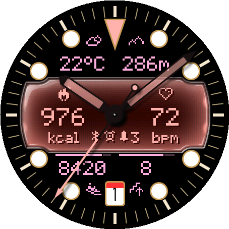 Crosswind watch face preview 5