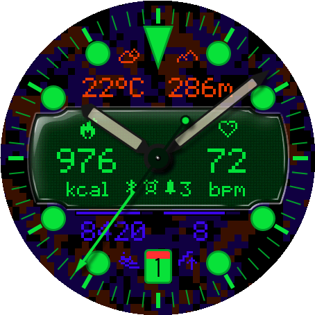 Crosswind watch face preview 9