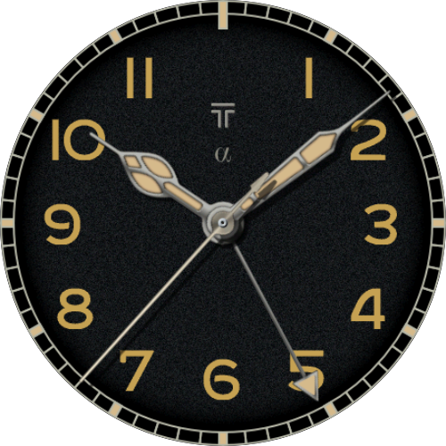 Alpha Pilot GMT watch face preview 8