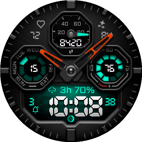 Trinity watch face preview 1