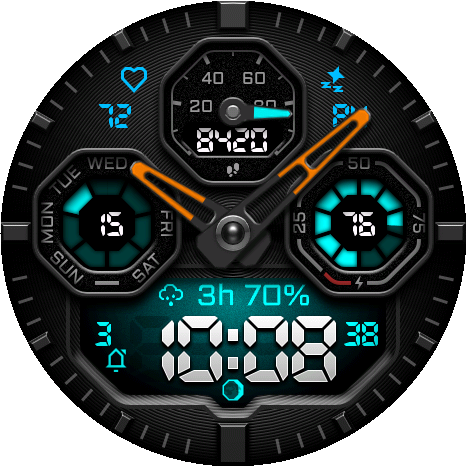 Trinity watch face preview 5