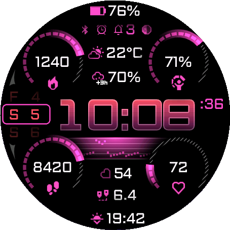 Magenta Flare color theme on Uncharted