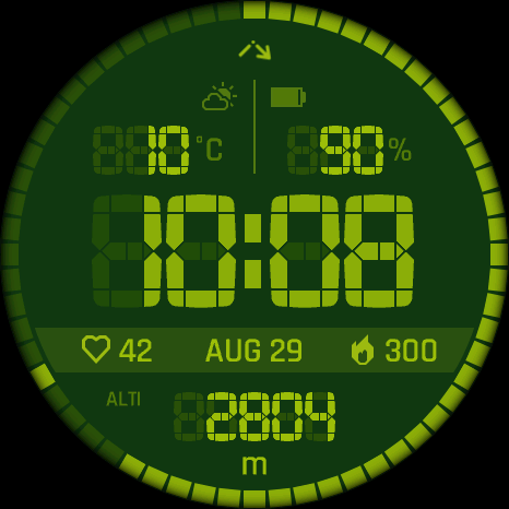 Vertical Segment — Gameboy theme.
