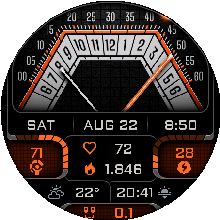 Volta — Health values in the progress slots.