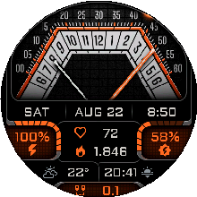 Volta — System values in the progress slots.