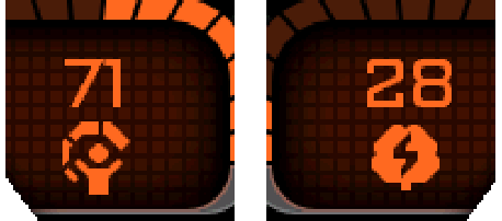 Volta — Left and right progress slots.