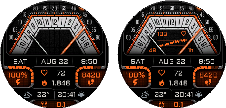 Volta — Graph area enabled and disabled.