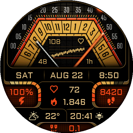 Volta watch face preview 2