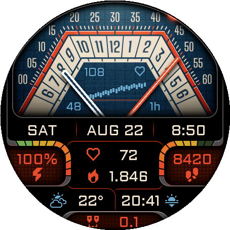 Volta watch face preview 3