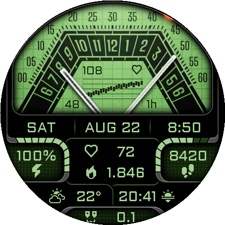 Volta watch face preview 4
